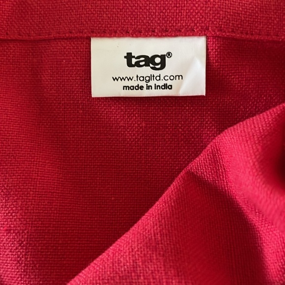TAG LTD Set of 12 NEW 100% Cotton 18”x18” Napkins | NIP - Picture 4 of 4